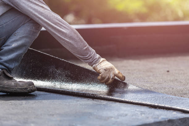 Professional Emergency Waterproofing technician working in Forest Junction, WI